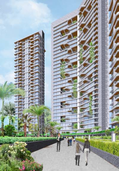Artistic Impression of Sun Flower project Thane