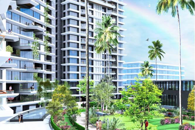 Sun Flower, proposed luxury 2,3 and 4 BHK flats in Thane